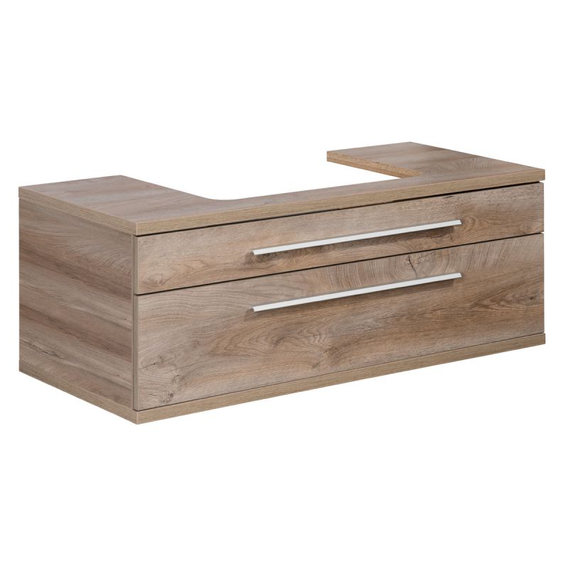 Fackelmann Waschbeckenunterschrank Stanford Eiche Natur 110 cm
