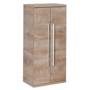 Fackelmann Doppel-Midischrank Stanford Eiche Natur 50 cm Fackelmann Doppel-Midischrank Stanford Eiche Natur 50 cm