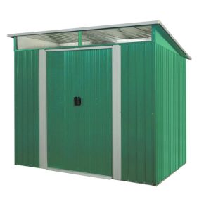 Pergart Gerätehaus Lübeck 4m² weiß Pergart Gerätehaus Lübeck 4m² weiß