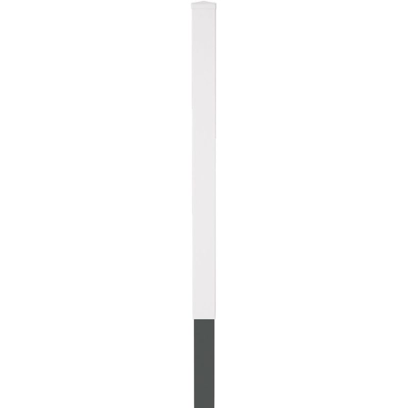 Pfosten Trendline weiß 10 x 10 x 250 cm
