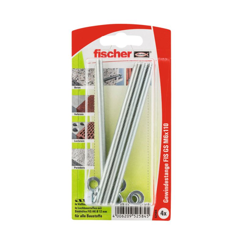 Fischer Gewindeanker FIS GS 6 x 110 mm 4 Stück