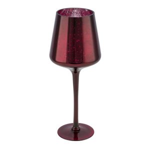 Glaskelch Durchmesser 14,5 x 35 cm bordeaux Glaskelch Durchmesser 14,5 x 35 cm bordeaux