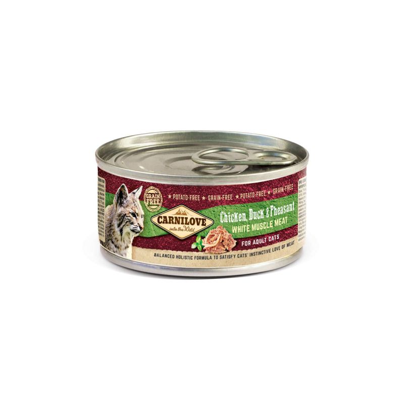 CARNILOVE Cat Adult Chicken Duck Pheasant 100g