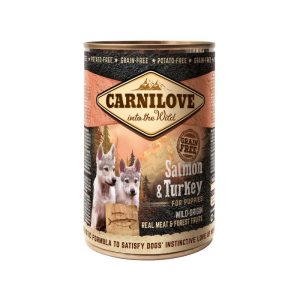 CARNILOVE Dog Puppy Salmon Turkey 400g CARNILOVE Dog Puppy Salmon Turkey 400g