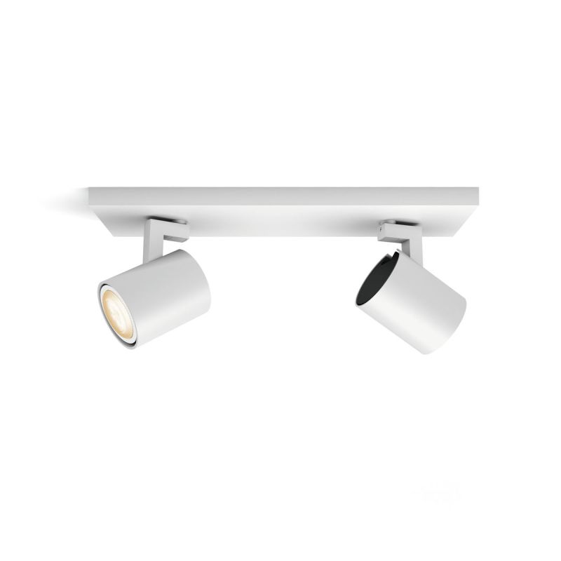 Philips Hue LED-Spotserie White Runner 2 Spots weiß