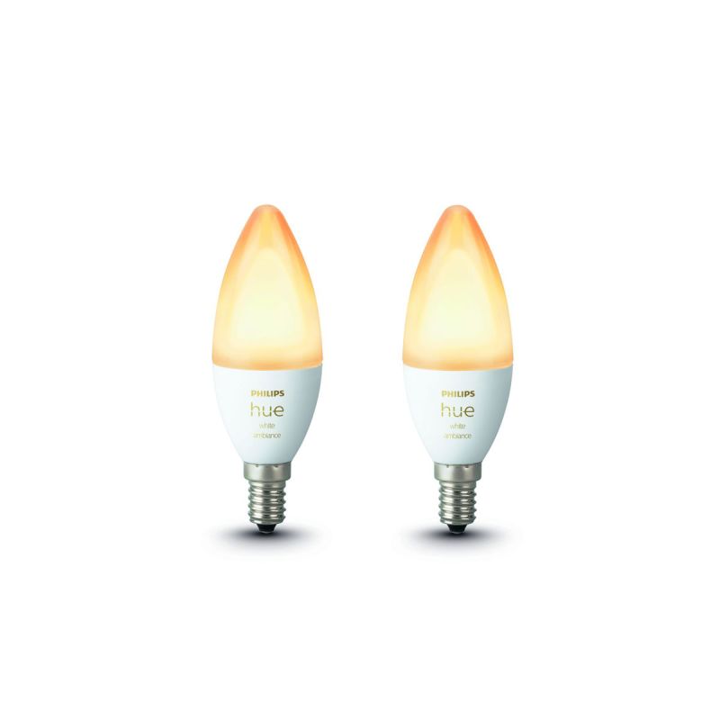 Philips Hue LED-Kerze White 5,2W 2 Stück