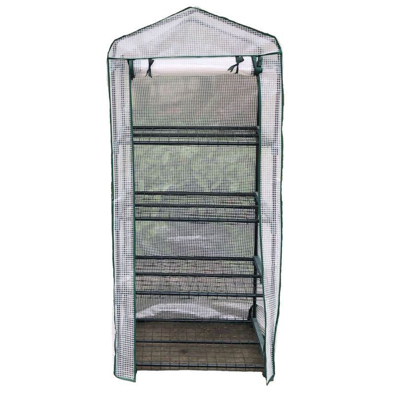 Wingart Mini-Foliengewächshaus 4 Etagen 69 x 160 x 49 cm