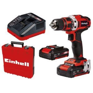 Einhell Akku-Bohrschrauber-Set TE-CD 18/40 Li 4-teilig Einhell Akku-Bohrschrauber-Set TE-CD 18/40 Li 4-teilig