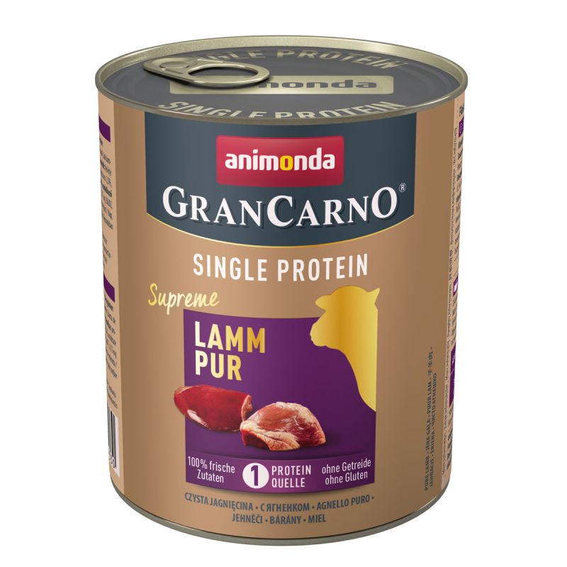 animonda Gran Carno Adult Lamm pur 800g