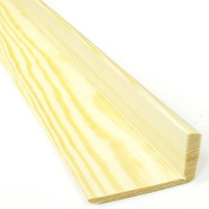 Winkelleiste Kiefer 240 x 3,5 x 3,5 cm Winkelleiste Kiefer 240 x 3,5 x 3,5 cm