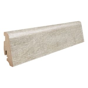 Living by Haro Sockelleiste Eiche Ferrara weiss wasserresistent foliert 19 x 58 x 2200 mm Living by Haro Sockelleiste Eiche Ferrara weiss wasserresistent foliert 19 x 58 x 2200 mm