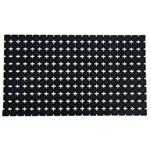 Ridder Wanneneinlage ca 39 x 68 cm Nevis schwarz Ridder Wanneneinlage ca 39 x 68 cm Nevis schwarz