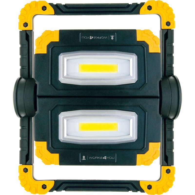 Schwaiger LED-Akku-Strahler 2 x 10 W 2 x 500 lm mit Powerbank Funktion