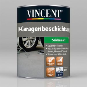 Vincent 1K-Garagen-Beschichtung silbergrau 2,5 L Vincent 1K-Garagen-Beschichtung silbergrau 2,5 L