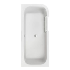 Ottofond Dusch-Badewanne Free Gate Mod A herausnehmbare Tür mit Wassereinlauf