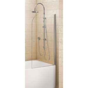 Ottofond Wannenaufsatz 1400 x 800 mm Echtglas Montage links