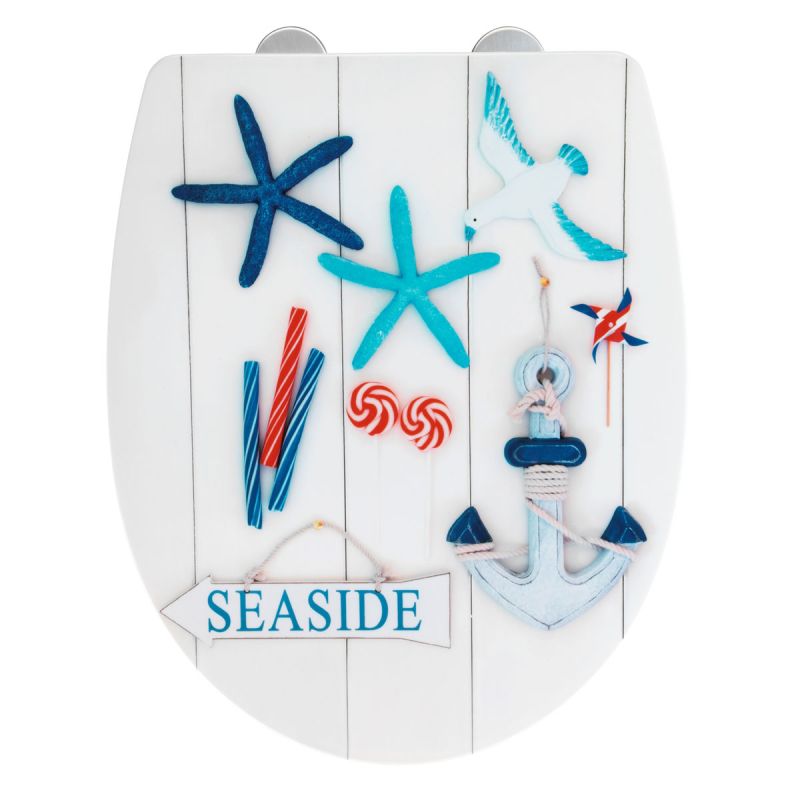 Wenko Premium WC-Sitz Seaside High Gloss