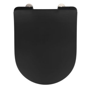 Wenko Premium WC-Sitz Sedilo matt Schwarz antibakteriell mit Absenkautomatik Wenko Premium WC-Sitz Sedilo matt Schwarz antibakteriell mit Absenkautomatik