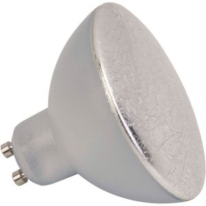 Lightme Leuchtmittel GU10 Kopfspiegel Blattsilber 70 mm Lightme Leuchtmittel GU10 Kopfspiegel Blattsilber 70 mm