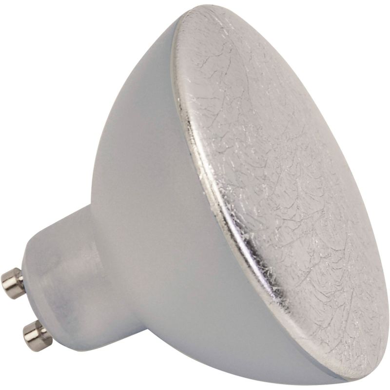 Lightme Leuchtmittel GU10 Kopfspiegel Blattsilber 70 mm