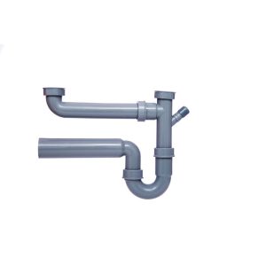 Kirchhoff Doppel-Spültisch-Röhrensiphon ECO-SAVE KS 1 1/2" IG x Durchmesser 50 mm Kirchhoff Doppel-Spültisch-Röhrensiphon ECO-SAVE KS 1 1/2" IG x Durchmesser 50 mm