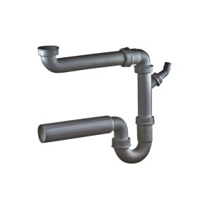 Kirchhoff Raumspar-Spültisch-Röhrensiphon ECO-SAVE KS 1 1/2" IG x Durchmesser 50 mm