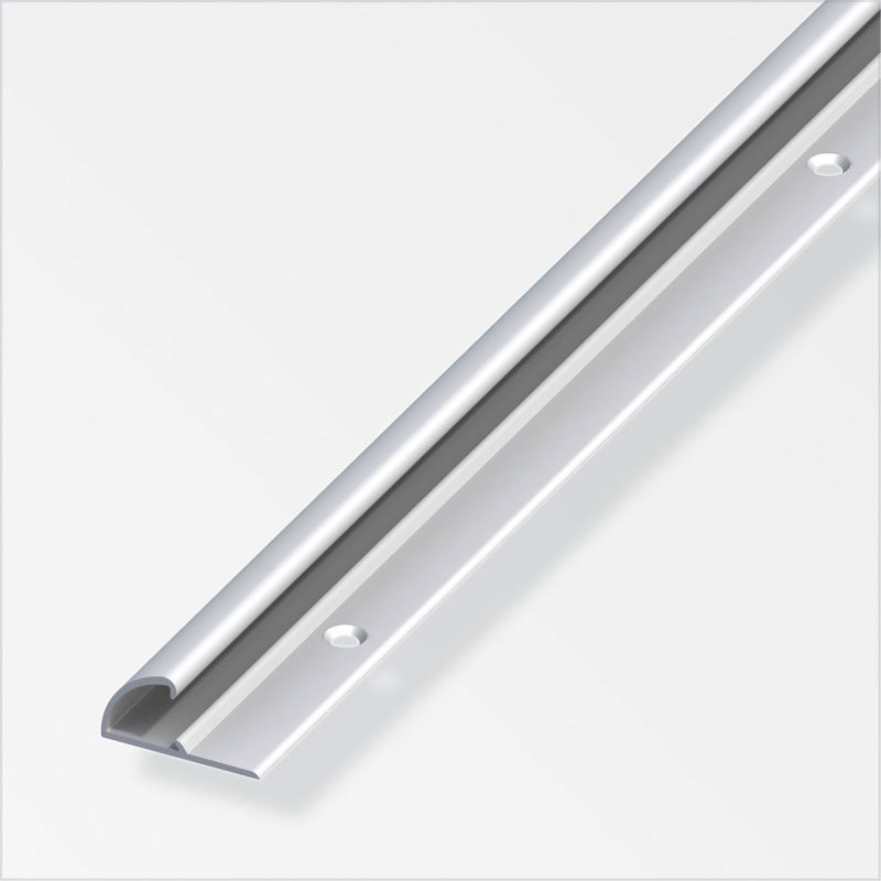 Alfer Abschlußprofil 26 x 13 mm 2m silber