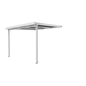 gutta Terrassenüberdachung Standard weiß 3,06 x 3,06 m gutta Terrassenüberdachung Standard weiß 3,06 x 3,06 m