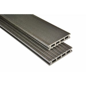 Bodendiele Exklusiv Hohlkammer 26 x 145 mm Anthrazit mattiert Bodendiele Exklusiv Hohlkammer 26 x 145 mm Anthrazit mattiert