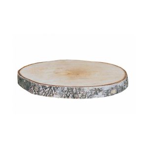 Birkenscheibe oval Durchmesser 18-20 cm Birkenscheibe oval Durchmesser 18-20 cm