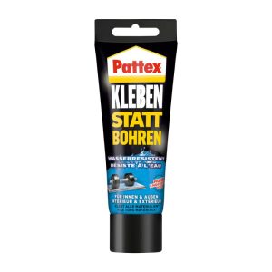 Pattex Montagekleber Kleben statt Bohren wasserresistent 340 ml Pattex Montagekleber Kleben statt Bohren wasserresistent 340 ml