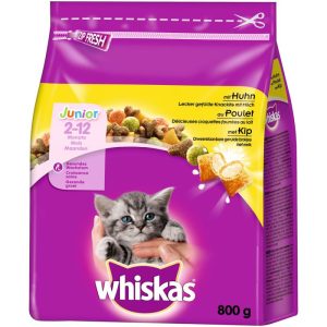 Whiskas Trocken Junior mit Huhn 800g Whiskas Trocken Junior mit Huhn 800g
