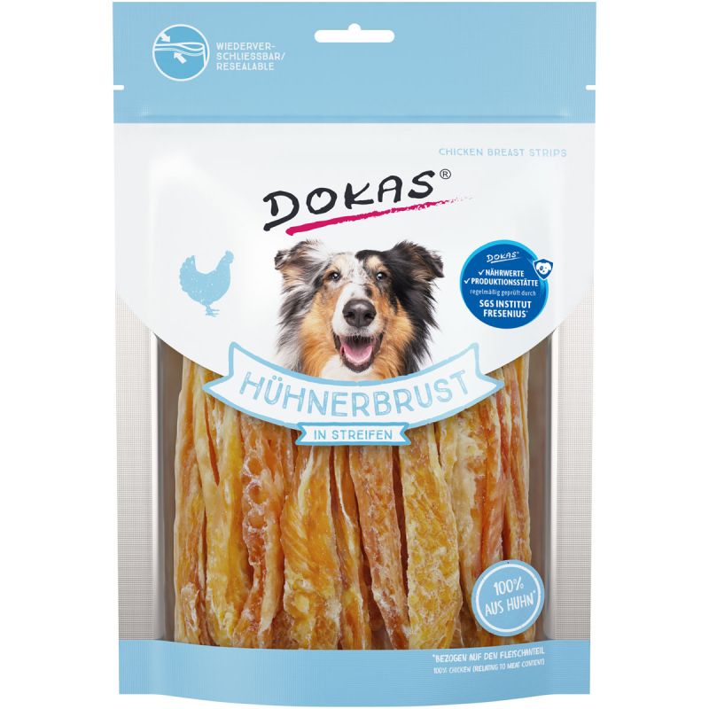 Snack Hühnerbrust in Streifen 250 g