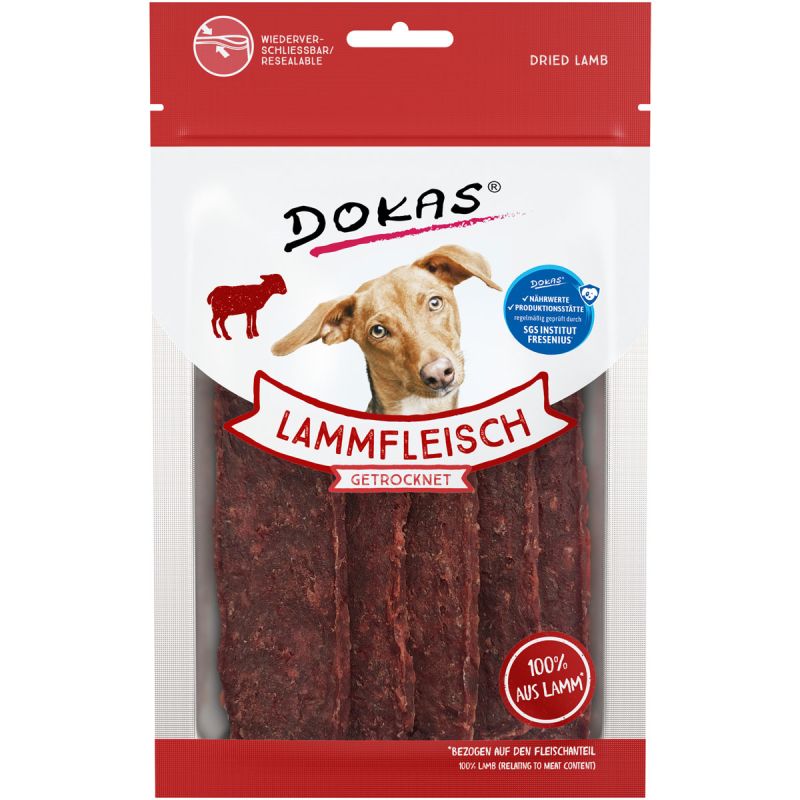 Dokas Snack Lammfleisch getrocknet 70g