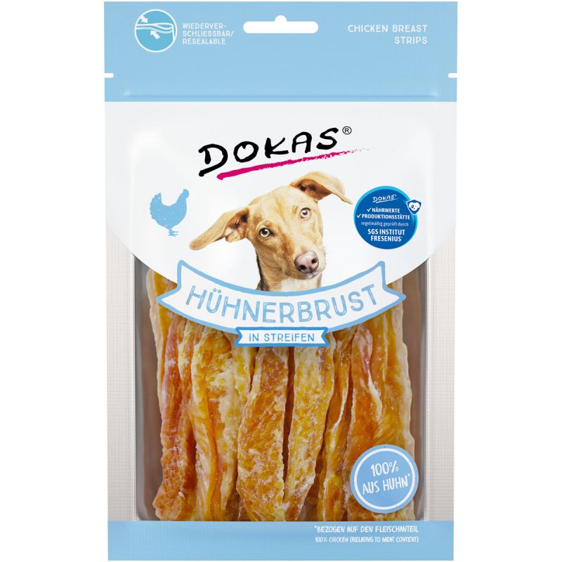 Snack Hühnerbrust in Streifen 70g