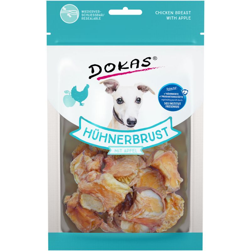 Snack Hühnerbrustfilet mit Apfel 70 g