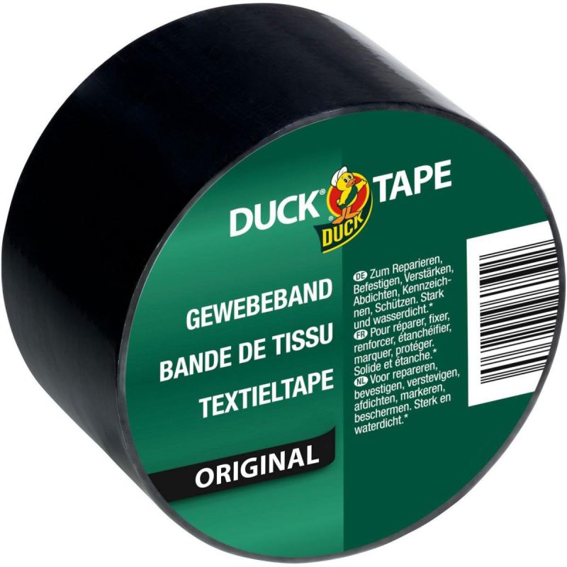 Duck Tape Original 50 mm x 5 m Schwarz