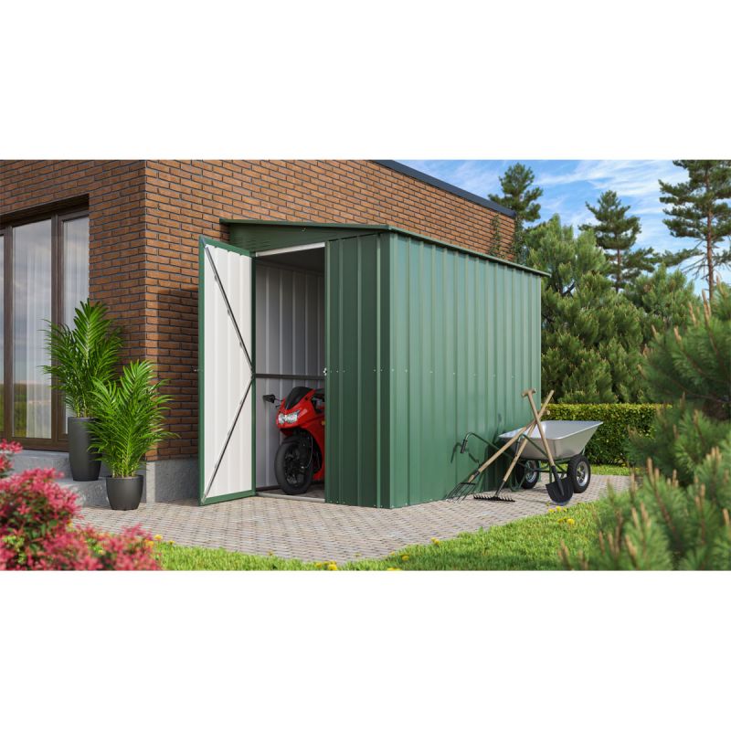 Gerätehaus Wand-Zierde Lean 58 jade