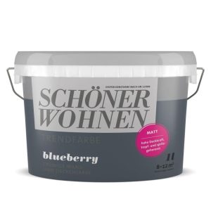 Schöner Wohnen Farbe Trendfarbe Blueberry 1 L Schöner Wohnen Farbe Trendfarbe Blueberry 1 L