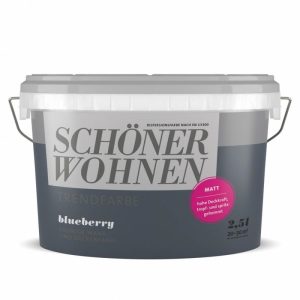 Schöner Wohnen Farbe Trendfarbe Blueberry 2,5 L Schöner Wohnen Farbe Trendfarbe Blueberry 2,5 L