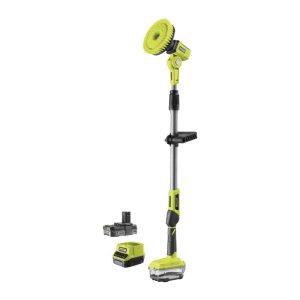 Ryobi 18V Akku-Reinigungsbuersten-Set R18TPS-120G teleskopierbar inkl 2,0 Ah Akku u Ladegerät Ryobi 18V Akku-Reinigungsbuersten-Set R18TPS-120G teleskopierbar inkl 2,0 Ah Akku u Ladegerät