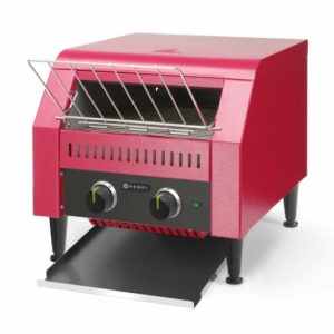 HENDI Durchlauf-Toaster doppelt, rot, Band einstellbar. 2240W HENDI Durchlauf-Toaster doppelt, rot, Band einstellbar. 2240W