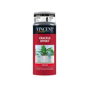Vincent Crackle Effekt Sprühlack grau glänzend 0,4 L Vincent Crackle Effekt Sprühlack grau glänzend 0,4 L