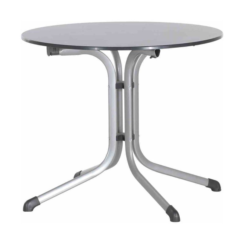 Sieger Klapptisch Vivodur 85 cm graphit/anthrazit