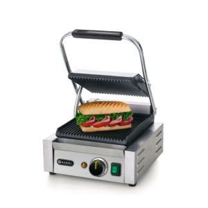 HENDI Kontaktgrill Grillfläche oben/unten gerillt, Breite 310mm HENDI Kontaktgrill Grillfläche oben/unten gerillt, Breite 310mm