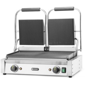 HENDI Dopp-Kontaktgrill oben/unten gerillt, Breite 570mm HENDI Dopp-Kontaktgrill oben/unten gerillt, Breite 570mm