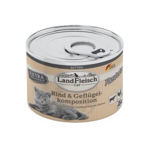 Landfleisch Cat Kitten Pastete Rind+Geflügelk 195g Landfleisch Cat Kitten Pastete Rind+Geflügelk 195g