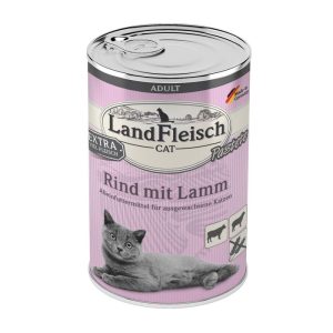 Landfleisch Cat Adult Pastete Rind+Lamm 400g Landfleisch Cat Adult Pastete Rind+Lamm 400g