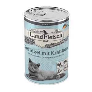 Landfleisch Cat Adult Topf Geflügel+Krabben 400g Landfleisch Cat Adult Topf Geflügel+Krabben 400g