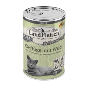 Landfleisch Cat Adult Topf Geflügel+Wild 400g Landfleisch Cat Adult Topf Geflügel+Wild 400g